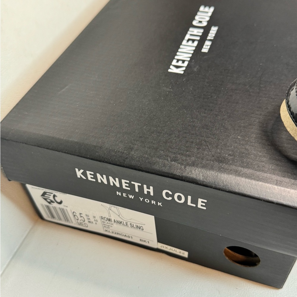 Kenneth Cole New York Romi Ankle Sling back Pumps casual classic fashion summer - Picture 8 of 8